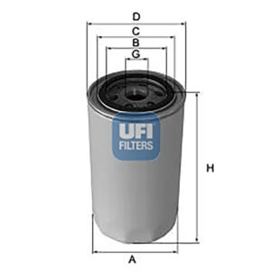 UFI OIL FILTER 23 593 00