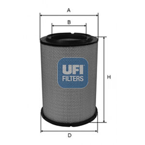 UFI AIR FILTER 27 A25 00