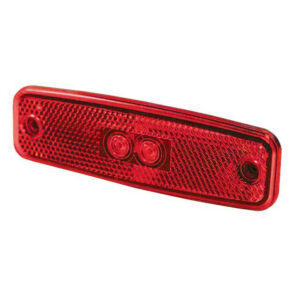 M891 LED Red Marker Lamp with 500mm Flylead