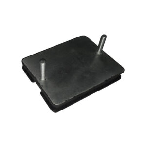 SPRING BUFFER WITH MOUNTING STUDS 75MM CENTRES
