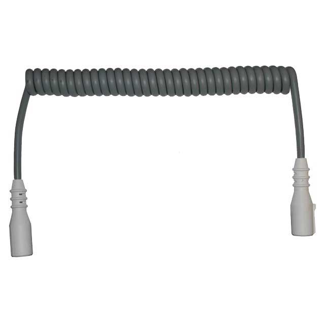 7 Core Grey Coil - Autoprene Moulded White Plugs - Supplementary S Type - ISO3731
