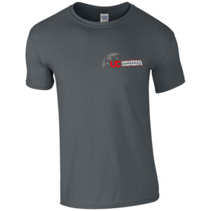 Gildan Premium Cotton T-Shirt Charcoal Grey - Large