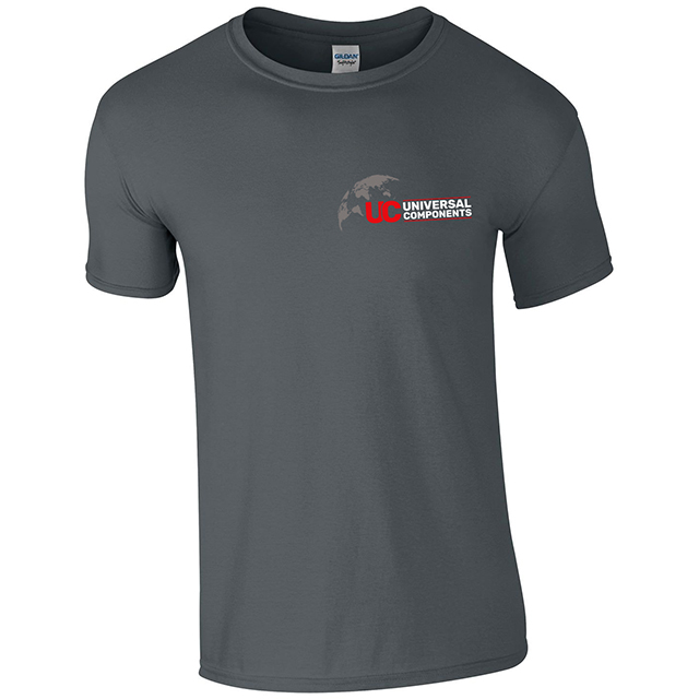 Gildan Premium Cotton T-Shirt Charcoal Grey - Large