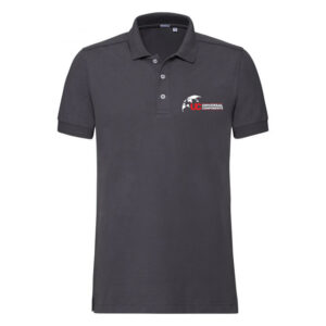 Russell Stretch Polo - Charcoal Grey Large