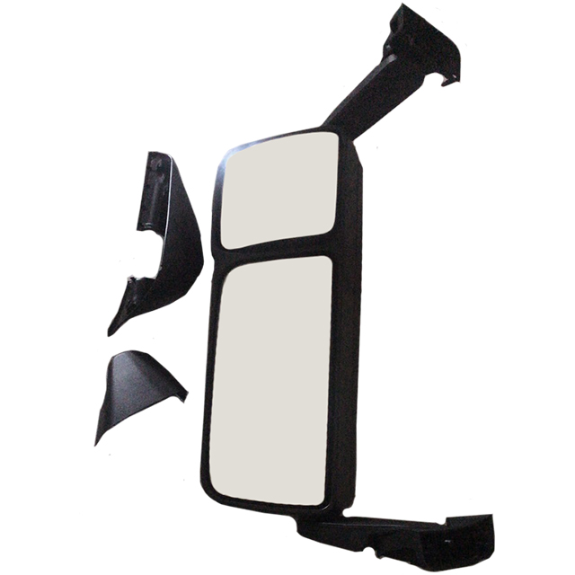 Twin Long Arm Mirror RH Chrome Covers suits MERCEDES LHD