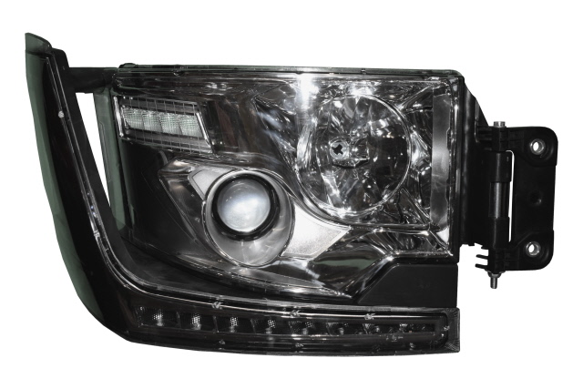 HEADLAMP WITH LED DRL INC INDICATOR RH RENAULT C SERIES