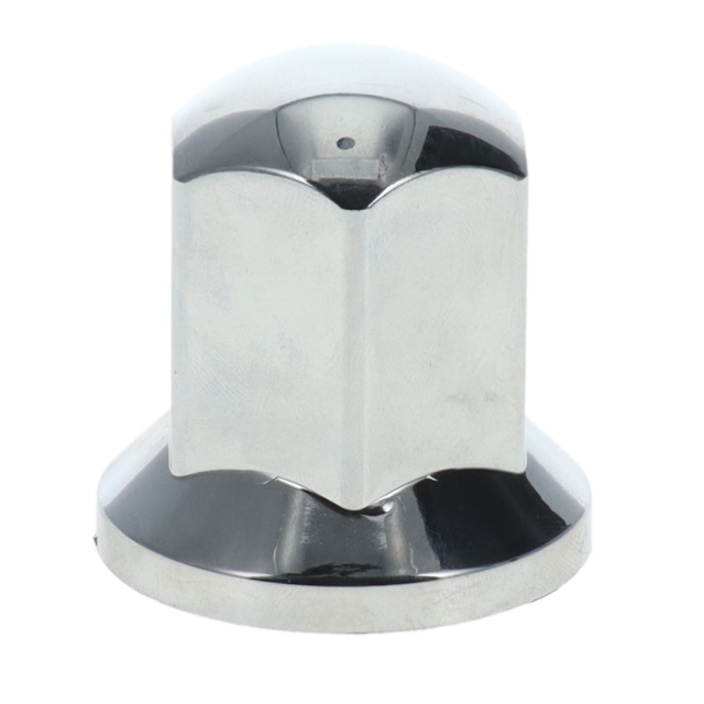 30MM LONG WHEEL NUT COVER PLASTIC CHROME - H 54mm