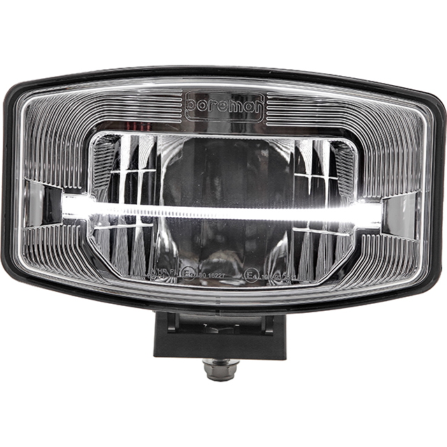 LED Driving Lamp with Light-Bar Silver