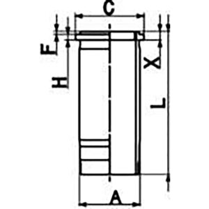 CYLINDER LINER TO SUIT DAF