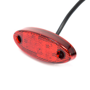 RED LED MARKER LAMP 12/24V