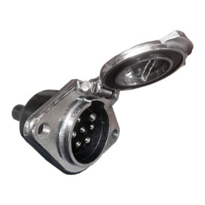 7-PIN 24V METAL SOCKET SPADE TERMINALS N-TYPE