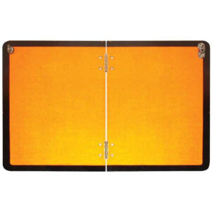 HAZCHEM PLATE STEEL VERTICAL FOLDING