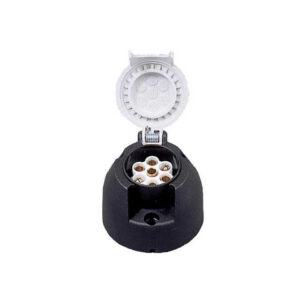 7-PIN 12V POLYPROPYLENE SOCKET S-TYPE