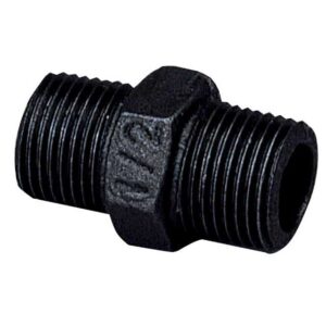 1/2" MALE HEX NIPPLE MALL IRON