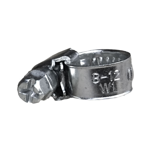 PKT10 HOSE CLIP SIZE OOO 3/8 - 1/2 OR 9.5 - 12 MM