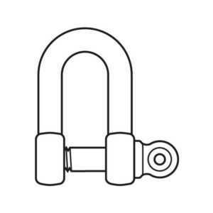 D-SHACKLE 7/8 PIN