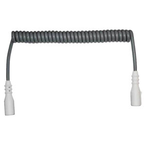 Toughflex Electrical Coil grey 3.0m WL 2 x S Type 24V green moulded plugs