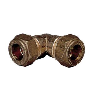 3/8" ELBOW COMP COUPLING