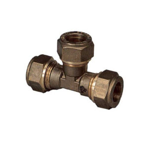 3/8" EQUAL TEE COMP COUPLING