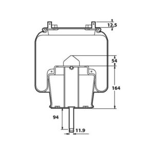 AIRSPRING (ASK321) STEEL PISTON SCANIA