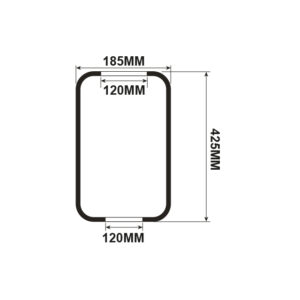 AIR SPRING DIAPHRAGM ONLY