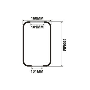 AIR SPRING DIAPHRAGM ONLY