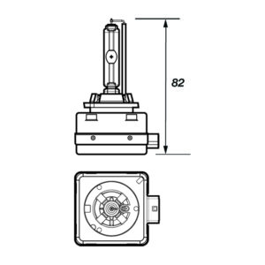 BULB OD3S 12V 35W PK32D-5 GAS DISCHARGE