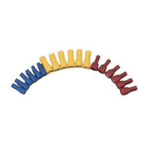 PKT50 FEMALE TERMINAL RED 4.8MM