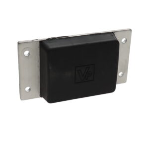 Tipper pad bolt on 150x80x25mm 7mm bolt holes