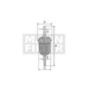 FUEL FILTER WK 32