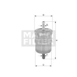 FUEL FILTER WK 42/2