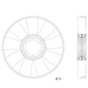 FAN BLADE 750MM