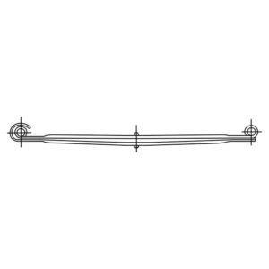 Leaf Spring Front - 3 Leaf
