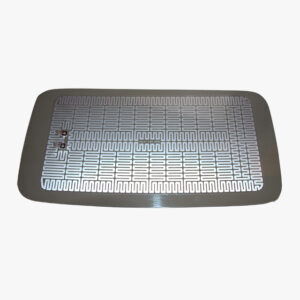 REPLACEMENT GLASS 370 X 176MM 2000R