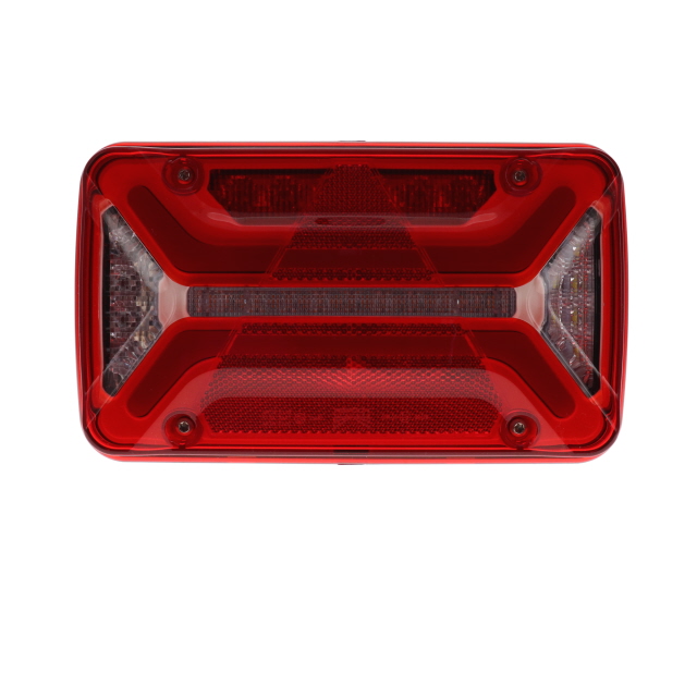 Aspoeck Multiled 3 Rear Light LH 7 Pin Amp + 2 X 2 Pin Ass2