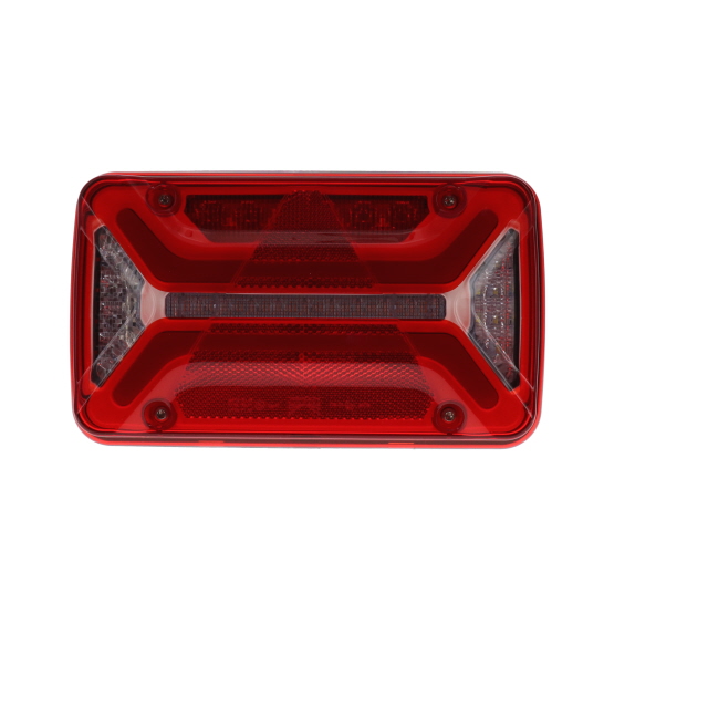 Aspoeck Multiled 3 Rear Light LH 7 Pin Amp+ 2 X 2 Pin S-Seal