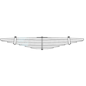 Rear Multi Leaf Spring DAF Euro 6