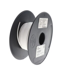 THIN WALL 0.75mm (24/0.20mm) WHITE Single Core 50M