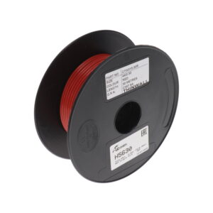 THIN WALL 3.0mm (44/0.30mm) RED Single Core 30M
