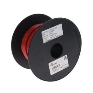 THIN WALL 4.0mm (56/0.30mm) RED Single Core 30M