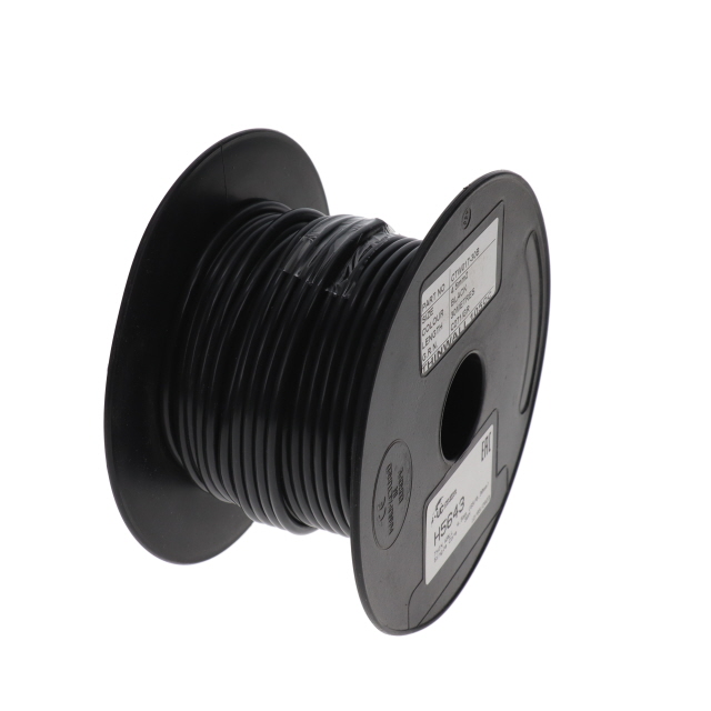 THIN WALL 8.5mm (120/0.30mm) BLACK Single Core 100M
