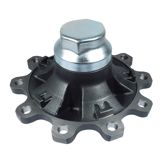 Complete Wheel Hub With Bearings, Seal, Exciter Ring & Hub Cap - To Suit BPW