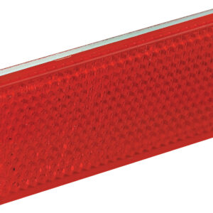 Rectangular Reflector - Red