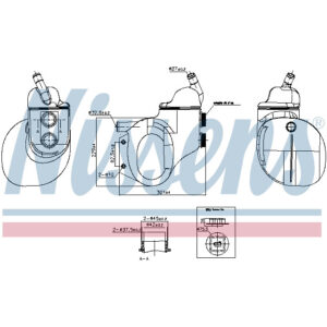 NISSENS EXPANSION TANK TO SUIT VOLVO