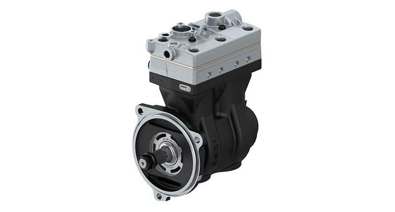 Compressor, compressed-air system