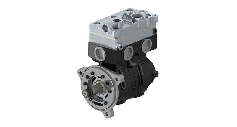 Compressor, compressed-air system