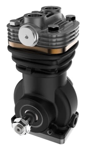 Compressor, compressed-air system