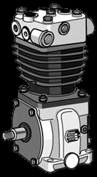 Compressor, compressed-air system