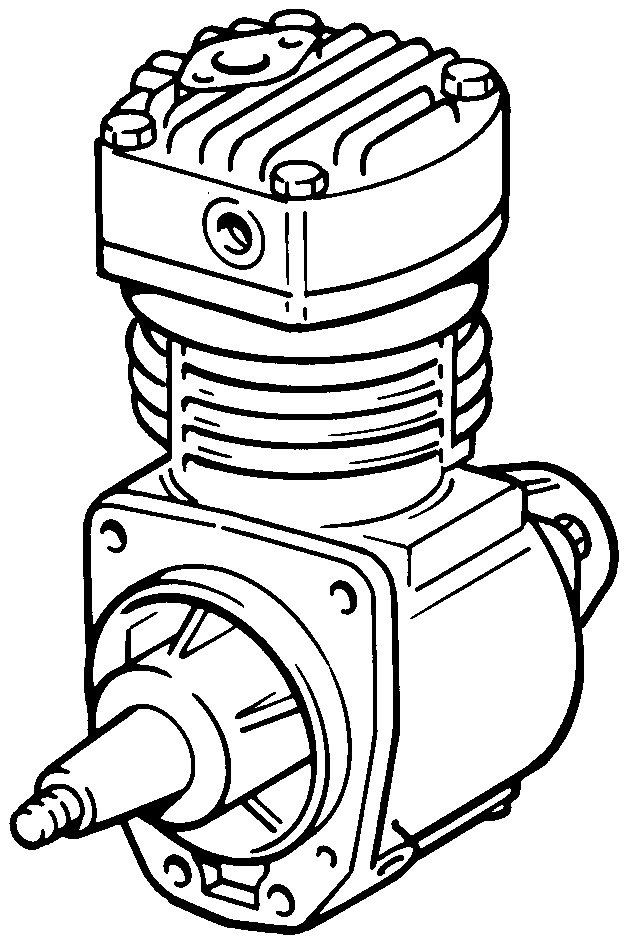 Compressor, compressed-air system