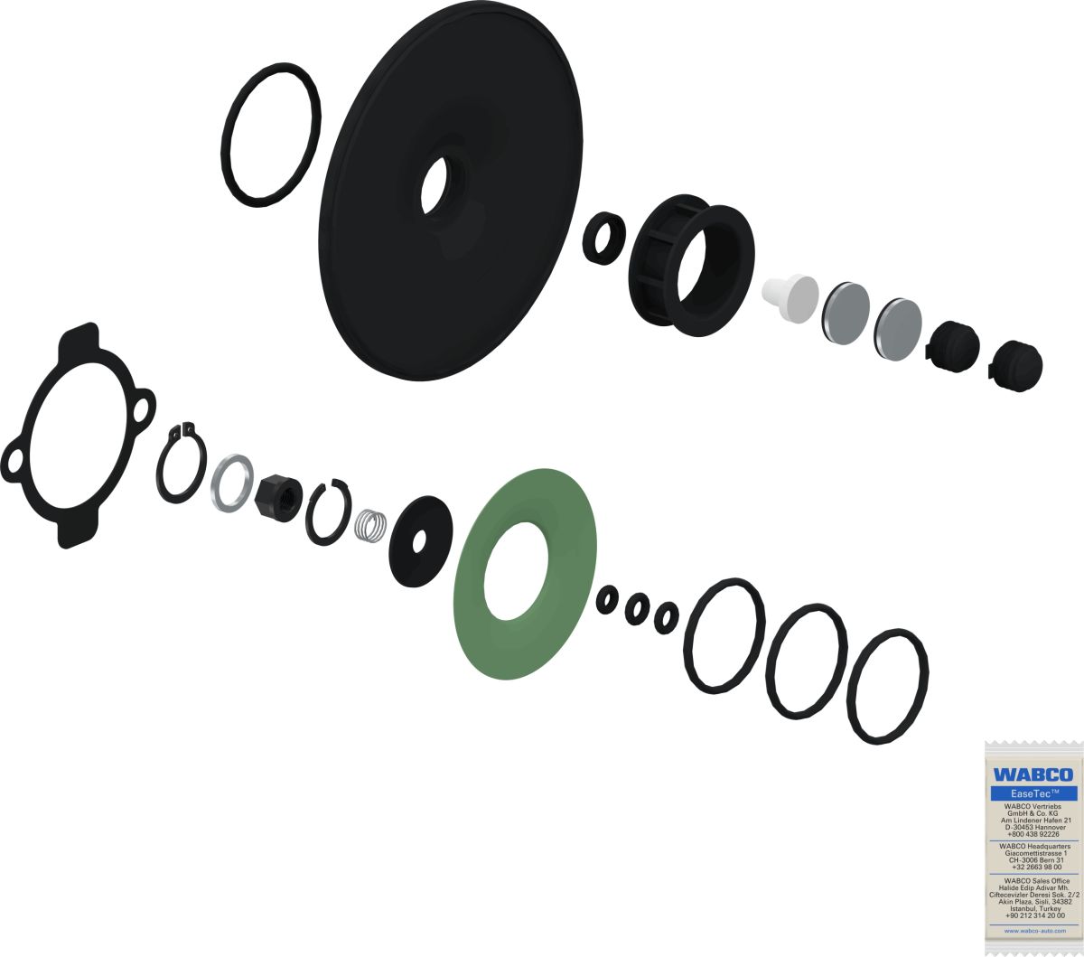 Repair Kit, Load-/empty valve
